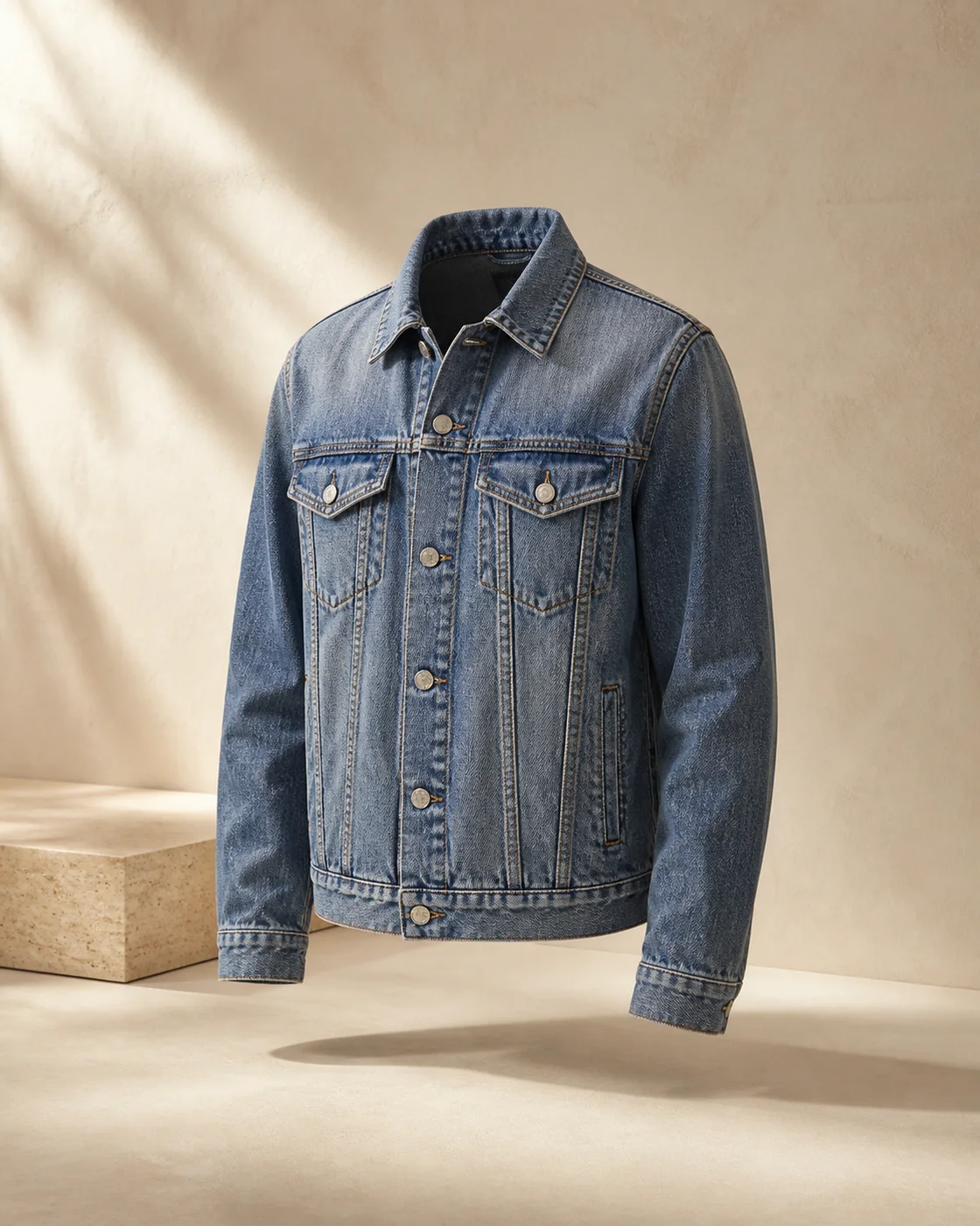 Denim Jacket Blau