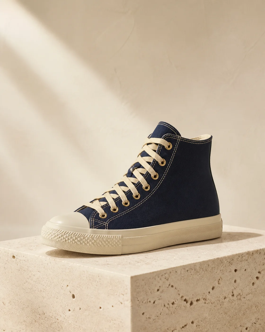 High-Top Canvas Navy