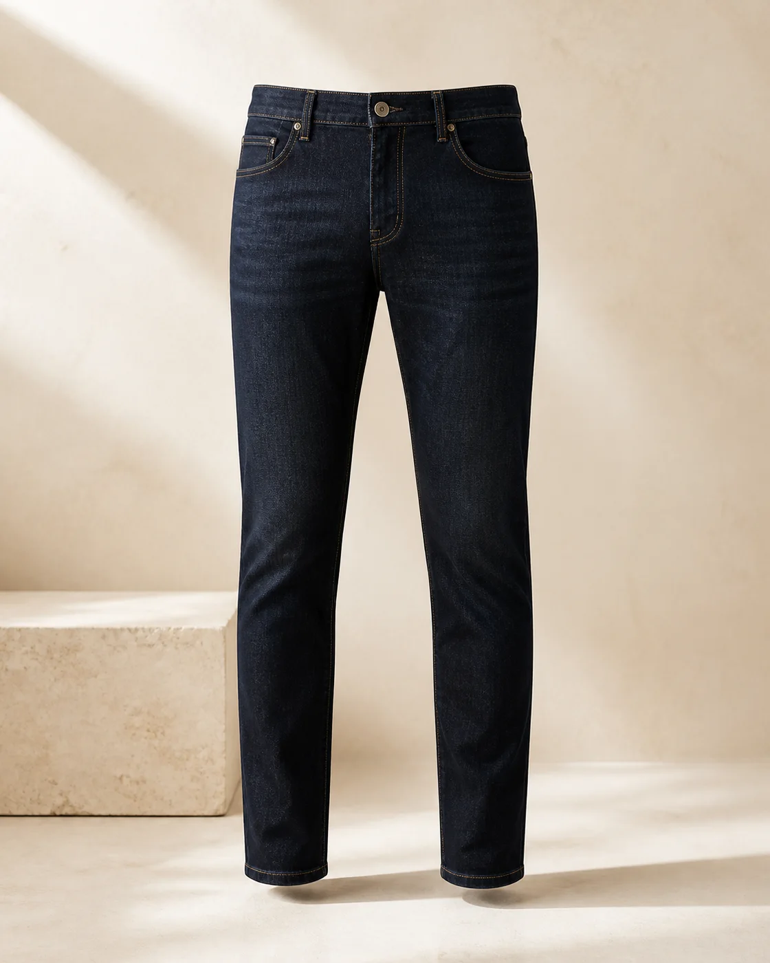 Jeans Slim Fit Dunkelblau