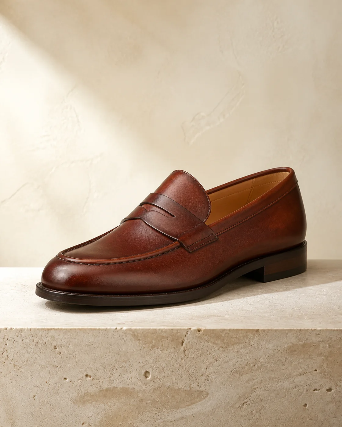 Loafer Kastanie